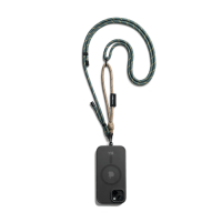 Beige-Green Crossbody Phone Lanyard - Cord